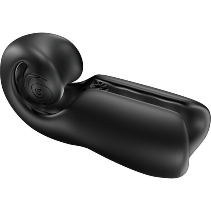 SNAIL VIBE - EVO FOR HIM MASTURBADOR MASCULINO SLIDE NROLL NEGRO - Imagen 3