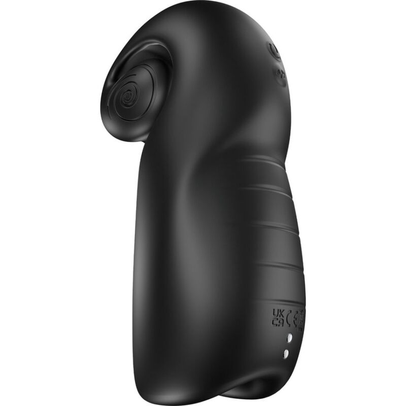 SNAIL VIBE - EVO FOR HIM MASTURBADOR MASCULINO SLIDE NROLL NEGRO - Imagen 4
