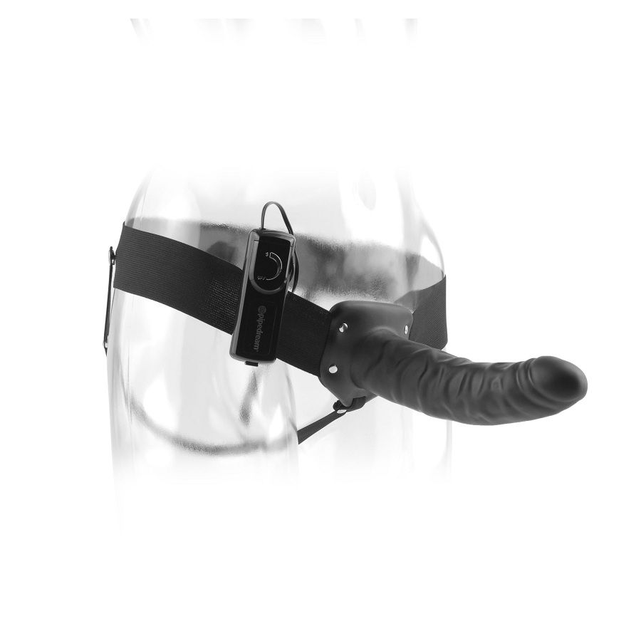 FETISH FANTASY SERIES - ARNÉS VIBRADOR HUECO 19 CM NEGRO - Imagen 5