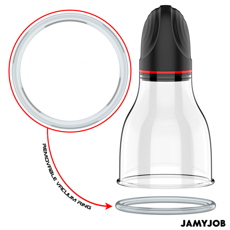 JAMYJOB - XPAND LITE BOMBA AUTOMÁTICA DE TESTÍCULOS 3 NIVELES DE SUCCIONADOR GRIS - Imagen 3