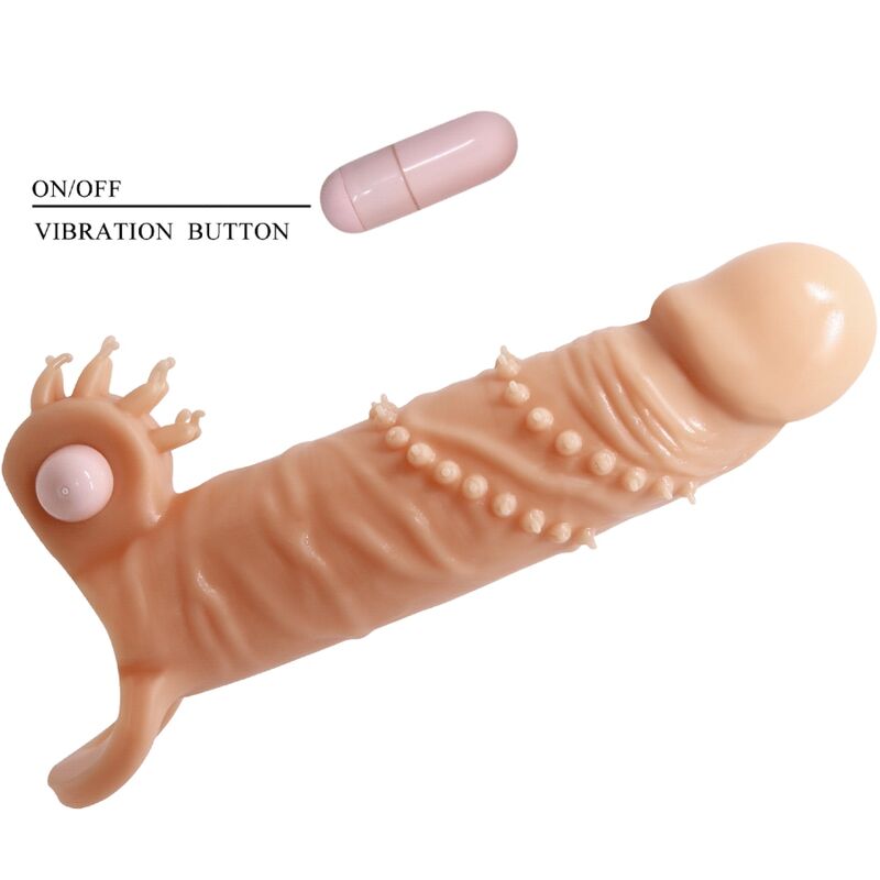 PRETTY LOVE - CONNOR FUNDA PARA PENE + ESTIMULADOR DE CLÍTORIS NATURAL - Imagen 3