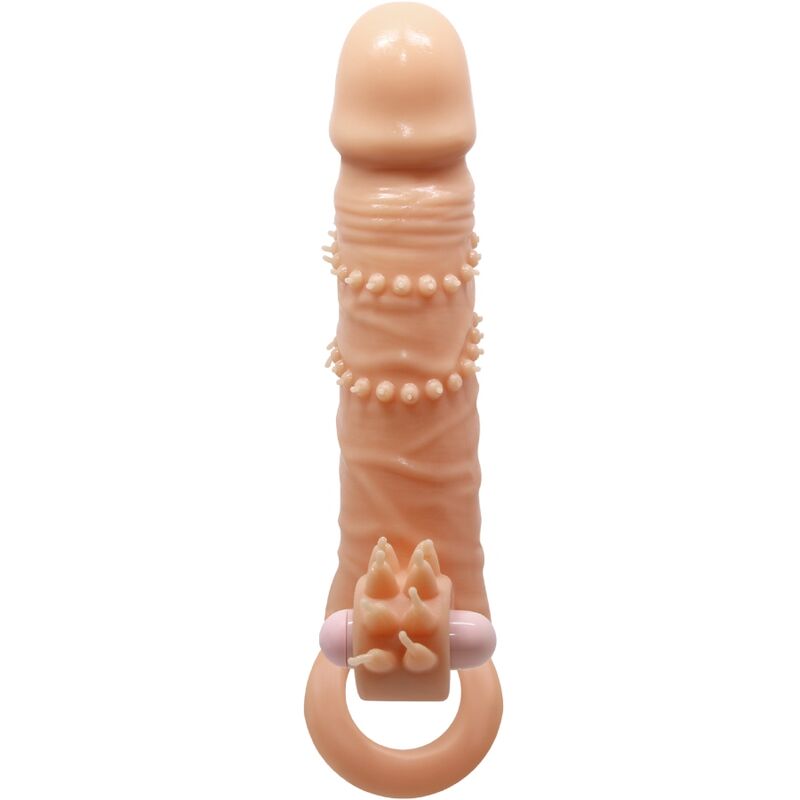 PRETTY LOVE - CONNOR FUNDA PARA PENE + ESTIMULADOR DE CLÍTORIS NATURAL - Imagen 4