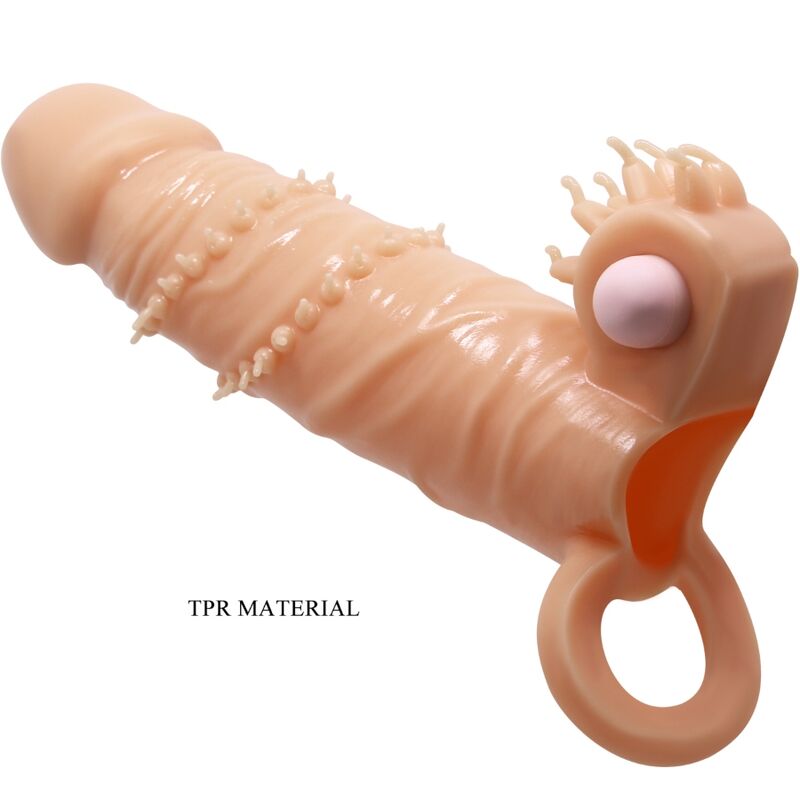 PRETTY LOVE - CONNOR FUNDA PARA PENE + ESTIMULADOR DE CLÍTORIS NATURAL - Imagen 6