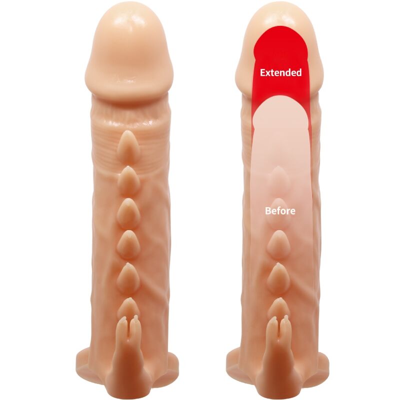 PRETTY LOVE - EMMIT FUNDA PARA PENE + ESTIMULADOR DE CLÍTORIS NATURAL - Imagen 5