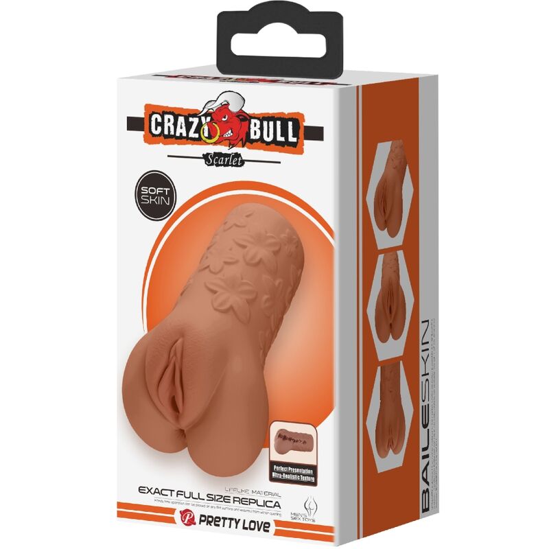 CRAZY BULL - SCARLET VAGINA Y ANO DISEÑO CON FLORES NATURAL - Imagen 3