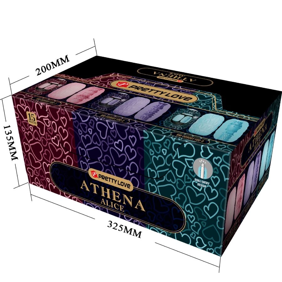 PRETTY LOVE - ATHENA ALICE PACK 15 MASTURBADORES MASCULINOS VARIOS - Imagen 11