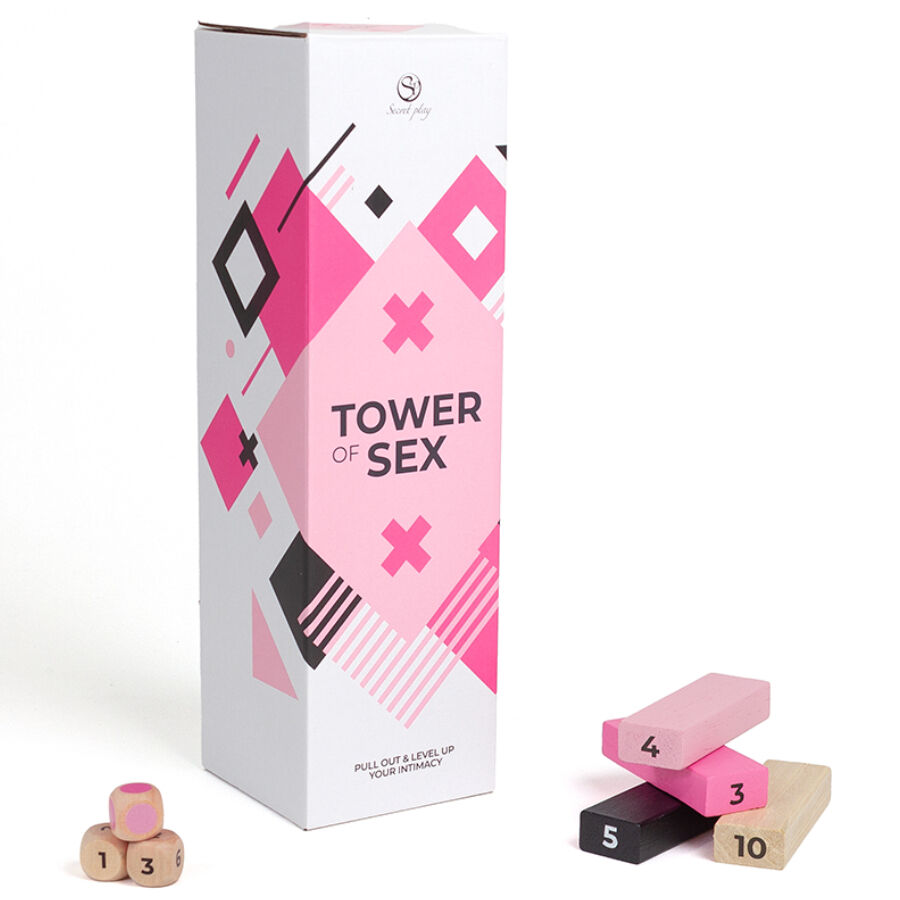 SECRETPLAY - JUEGO DE MADERA TOWER OF SEX - Imagen 3