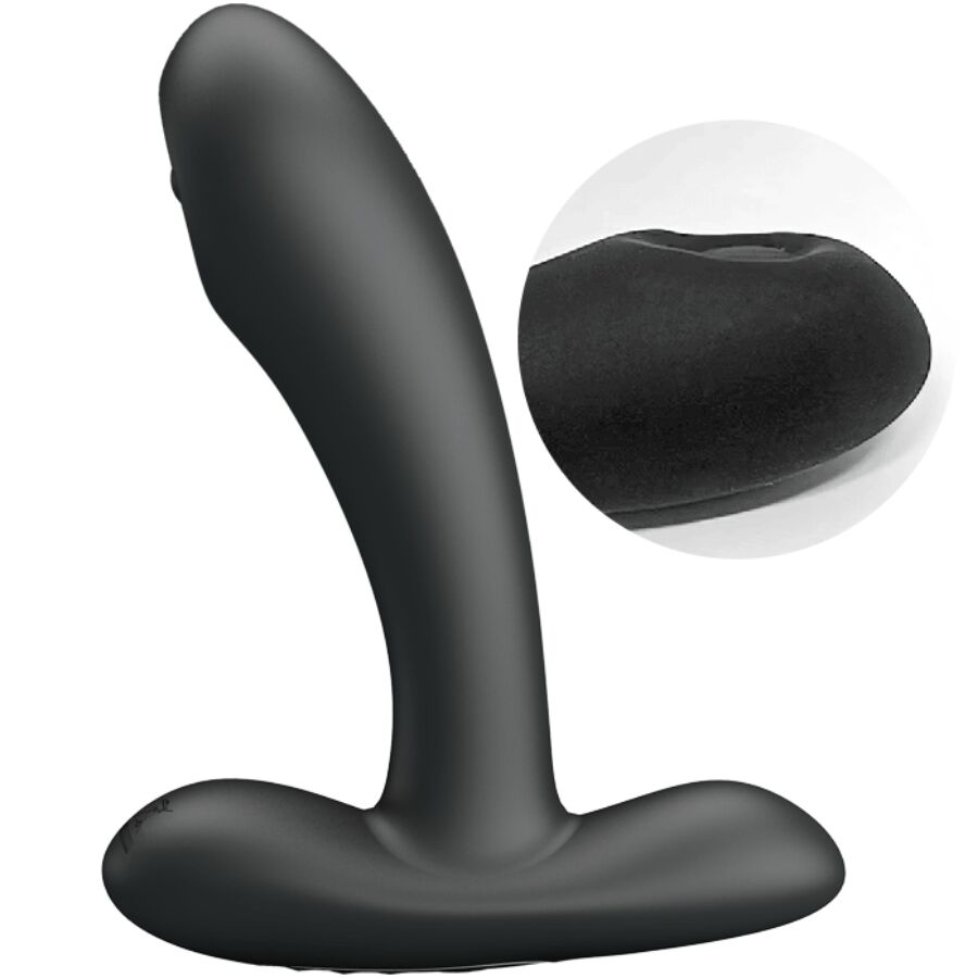 PRETTY LOVE - REMINGTON MASAJEADOR VIBRADOR ANAL Y VAGINAL NEGRO - Imagen 3
