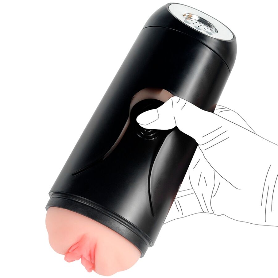 SHEQU - FANNY MASTURBADOR VAGINA CON VIBRACIÓN - Imagen 3