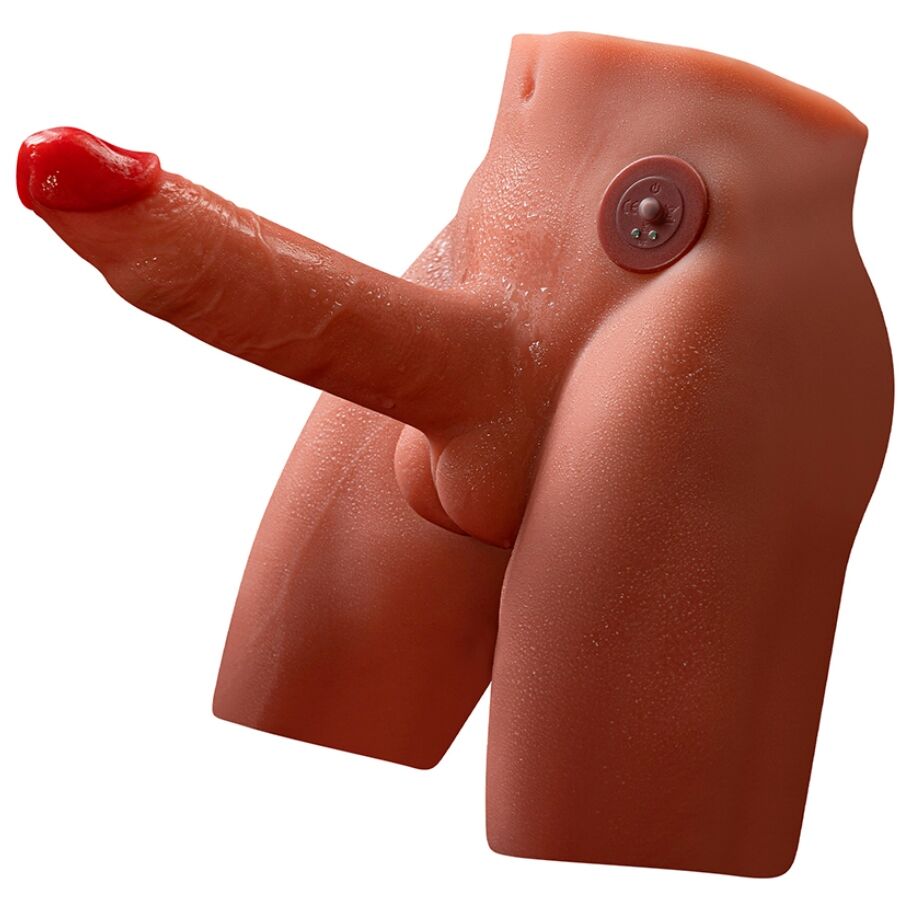 XISE - JASON MASTURBADOR DILDO REALÍSTICO CON THRUSTING Y VIBRACIÓN 17 CM - Imagen 11