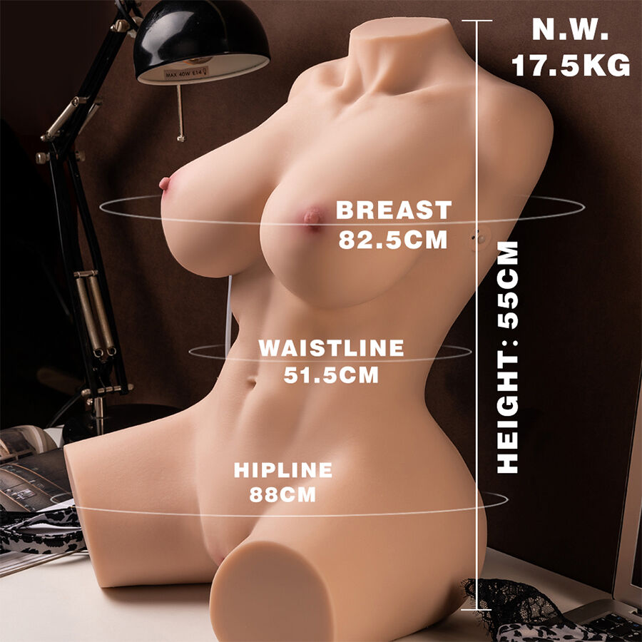 XISE - MURIEL TORSO REALÍSTICO FEMENINO CON THRUSTING 55 CM - Imagen 4