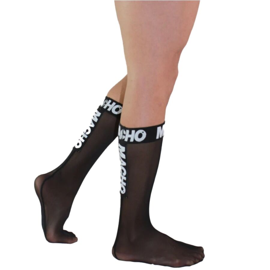 MACHO - CALCETINES FINOS NEGRO TALLA ÚNICA - Imagen 2