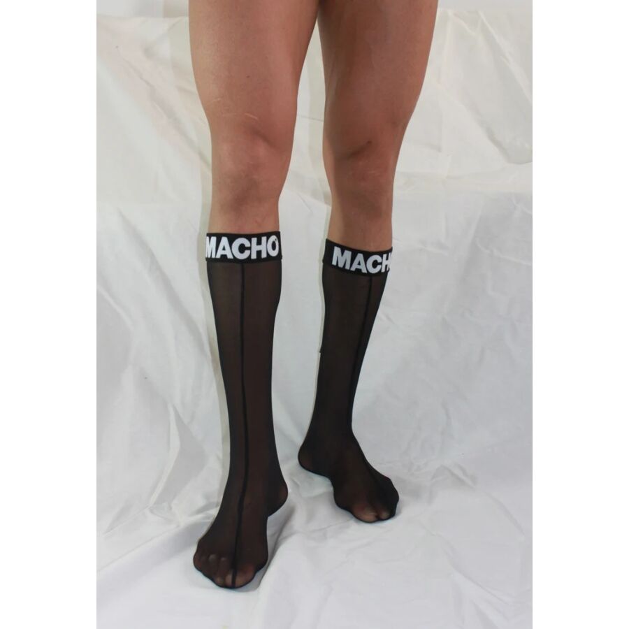 MACHO - CALCETINES FINOS NEGRO TALLA ÚNICA - Imagen 3