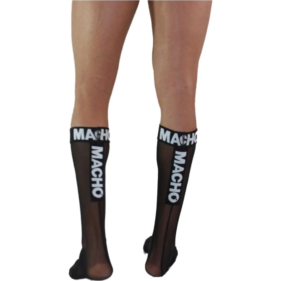 MACHO - CALCETINES FINOS NEGRO TALLA ÚNICA - Imagen 4