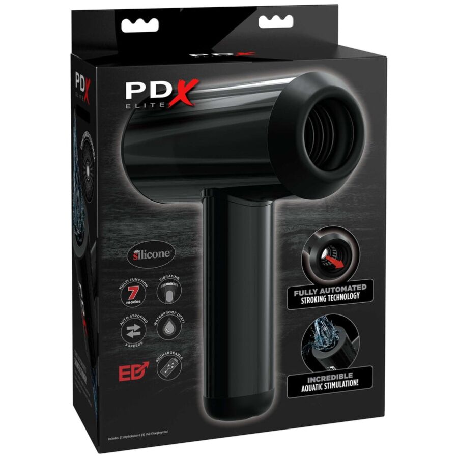 PDX ELITE - MASTURBADOR AUTOMÁTICO DOBLE ACUÁTICO - Imagen 4