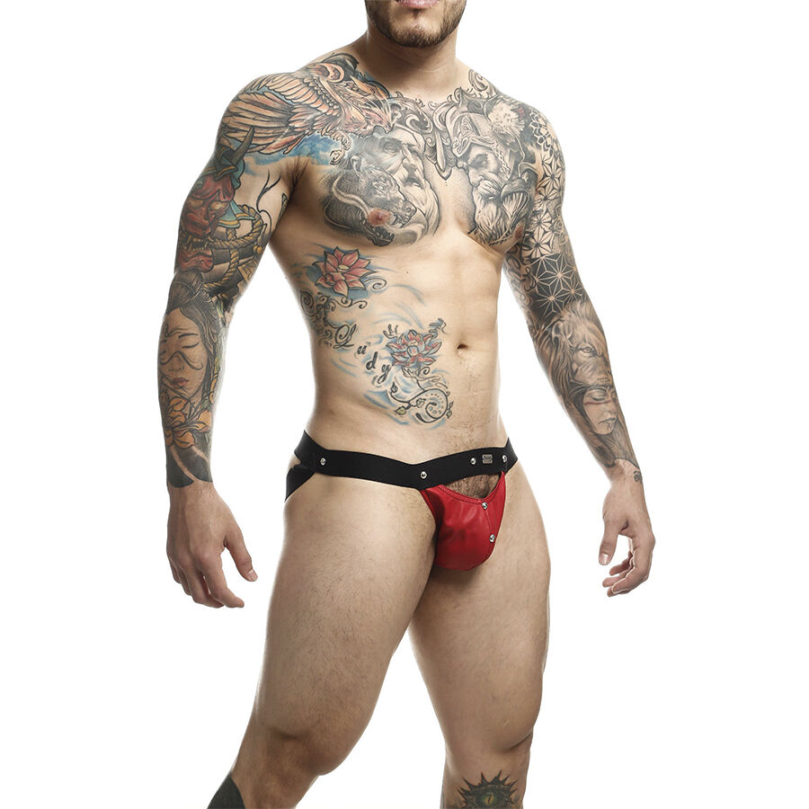 MOB - DNGEON JOCKSTRAP DEPORTISTA ROJO TALLA ÚNICA - Imagen 4
