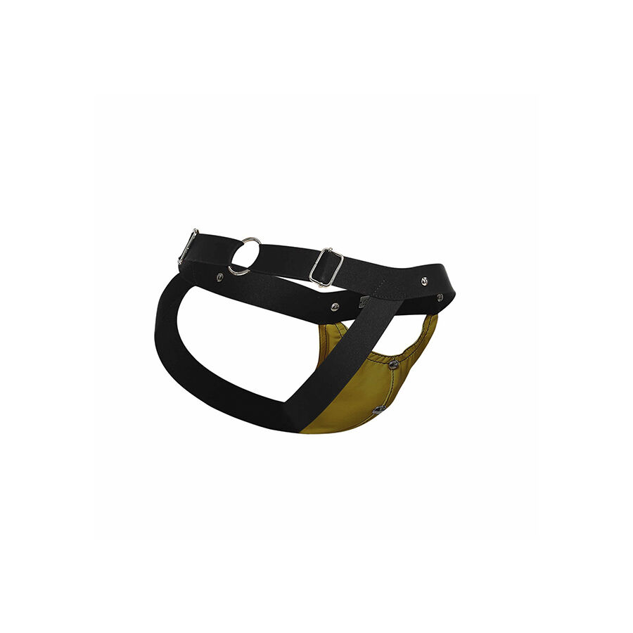 MOB - DNGEON JOCKSTRAP DEPORTISTA AMARILLO TALLA ÚNICA - Imagen 6