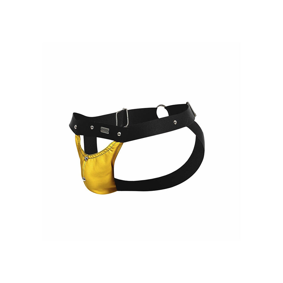 MOB - DNGEON JOCKSTRAP DEPORTISTA AMARILLO TALLA ÚNICA - Imagen 8