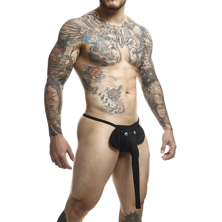 MOB - TANGA ELEFANTE NEGRO TALLA ÚNICA - Imagen 4