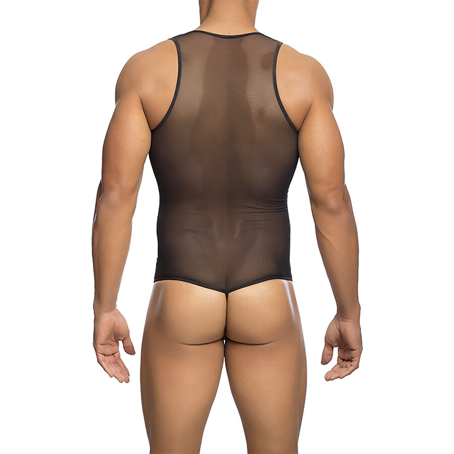 MOB - BODYSHEER TRANSPARTE NEGRO TALLA S/M - Imagen 4