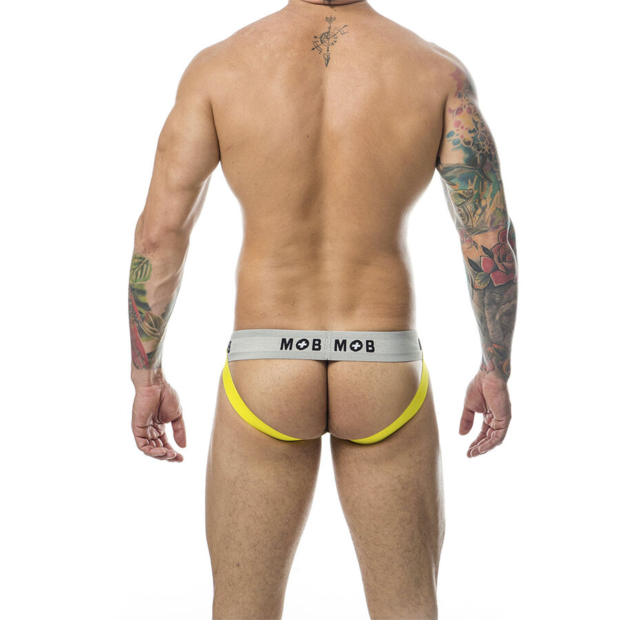 MOB - JOCK CLASICO STRIPE AMARILLO TALLA S - Imagen 3
