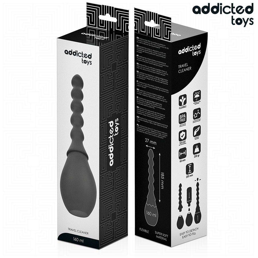 ADDICTED TOYS - LIMPIADOR DE VIAJE SILICONA MODELO 2 - Imagen 7