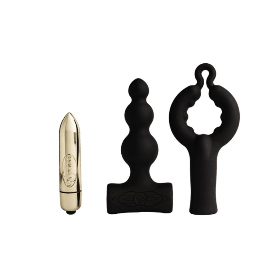 ROCKS- OFF - PETITE SENSATIONS BUBBLES PLUG ANAL VIBRADOR NEGRO - Imagen 8
