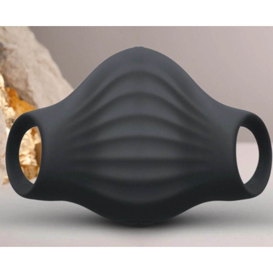 ROCKS- OFF - PALM MASTURBADOR VIBRADOR FLEXIBLE NEGRO - Imagen 2