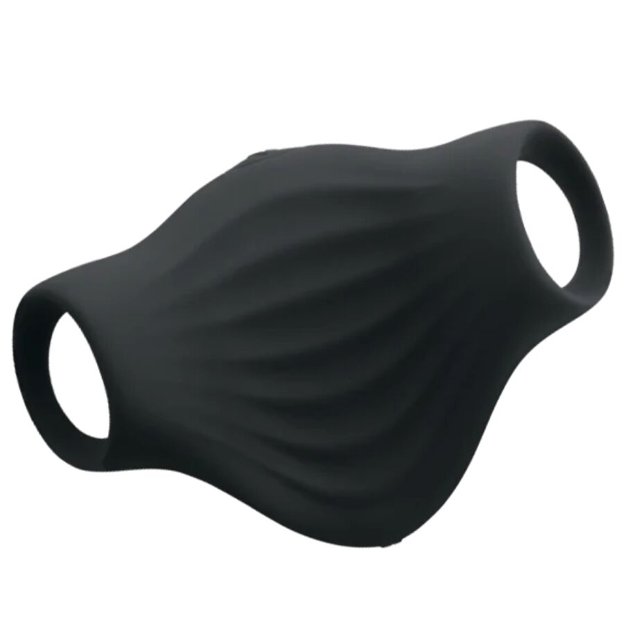 ROCKS- OFF - PALM MASTURBADOR VIBRADOR FLEXIBLE NEGRO - Imagen 5