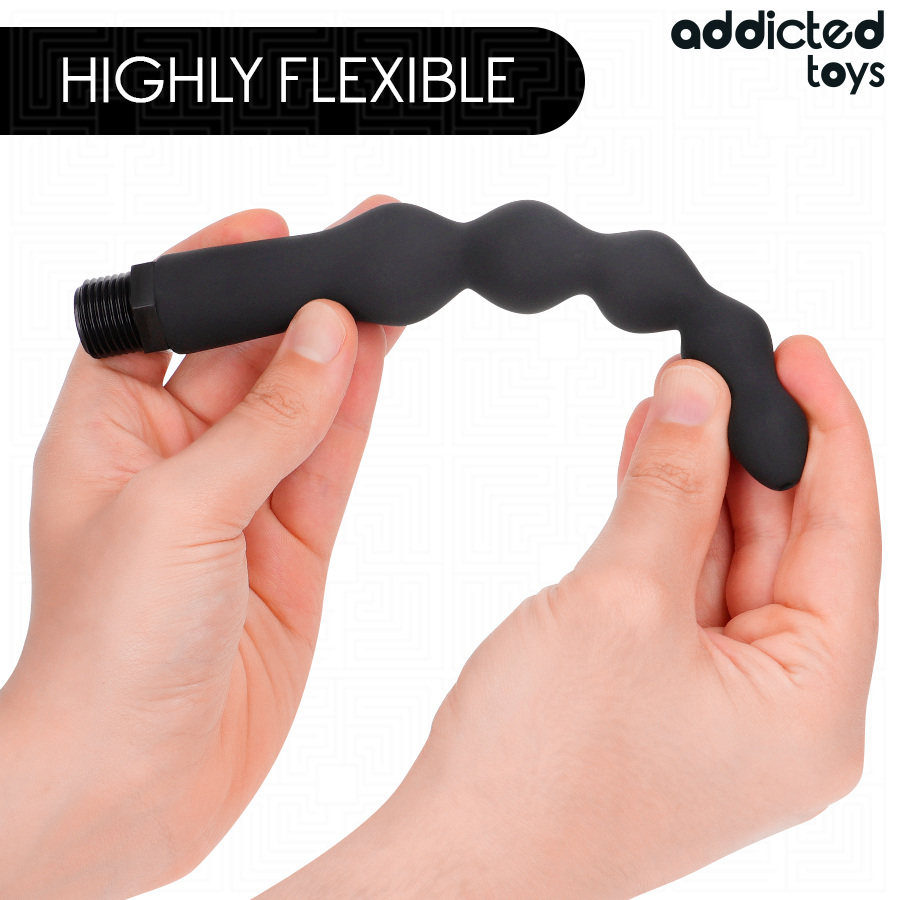 ADDICTED TOYS - LIMPIADOR ANAL CON ADAPTADOR UNIVERSAL MODELO 5 - Imagen 4