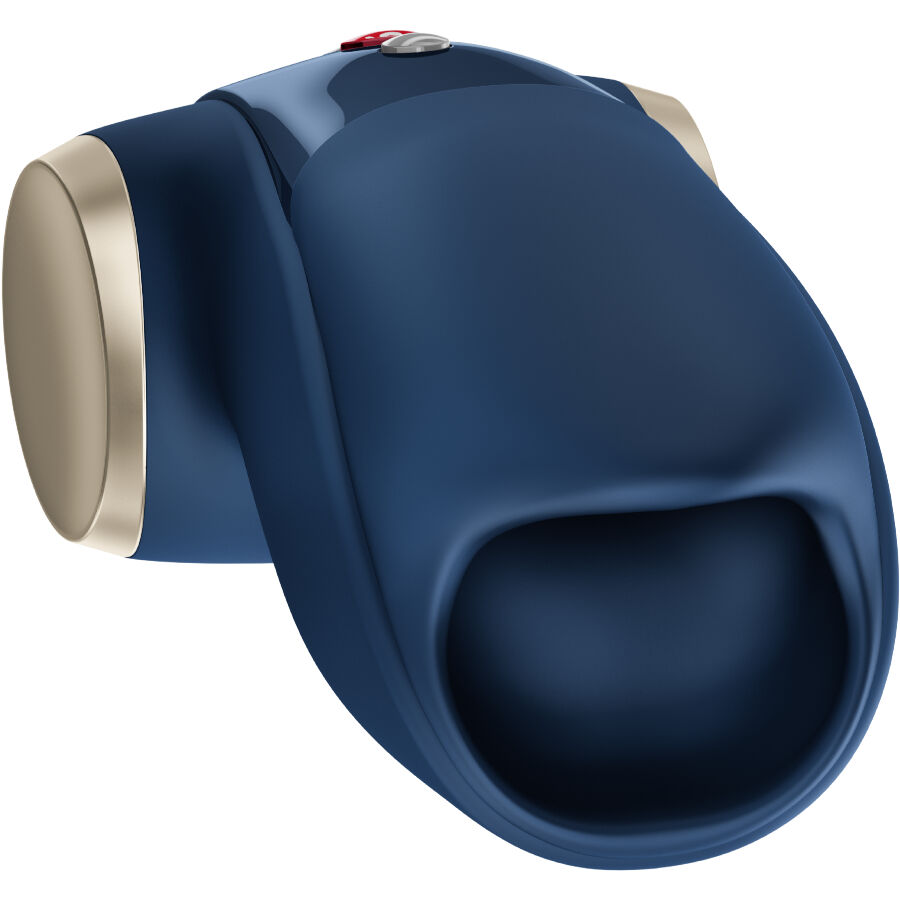 FUN FACTORY - COBRA LIBRE II MASTURBADOR VIBRADOR AZUL OSCURO - Imagen 5