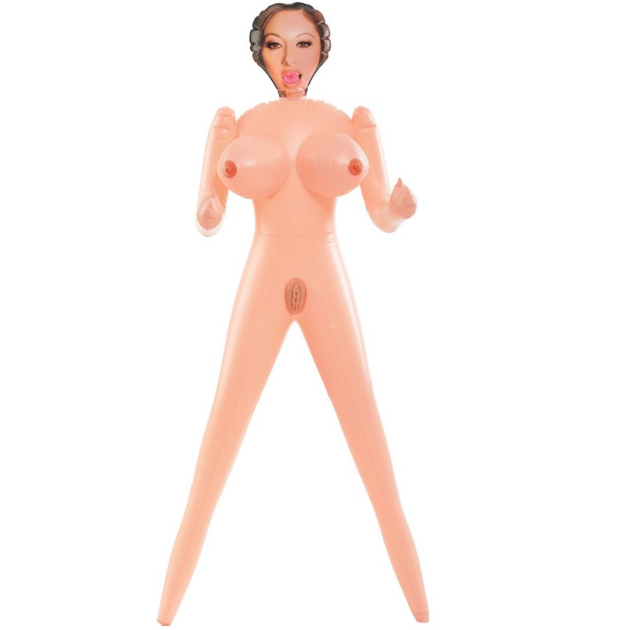 EXTREME DOLLZ - MUÑECA HINCHABLE TAMAÑO REAL CON CARA 3D, VAGINA Y ANO REALISTA - Imagen 6
