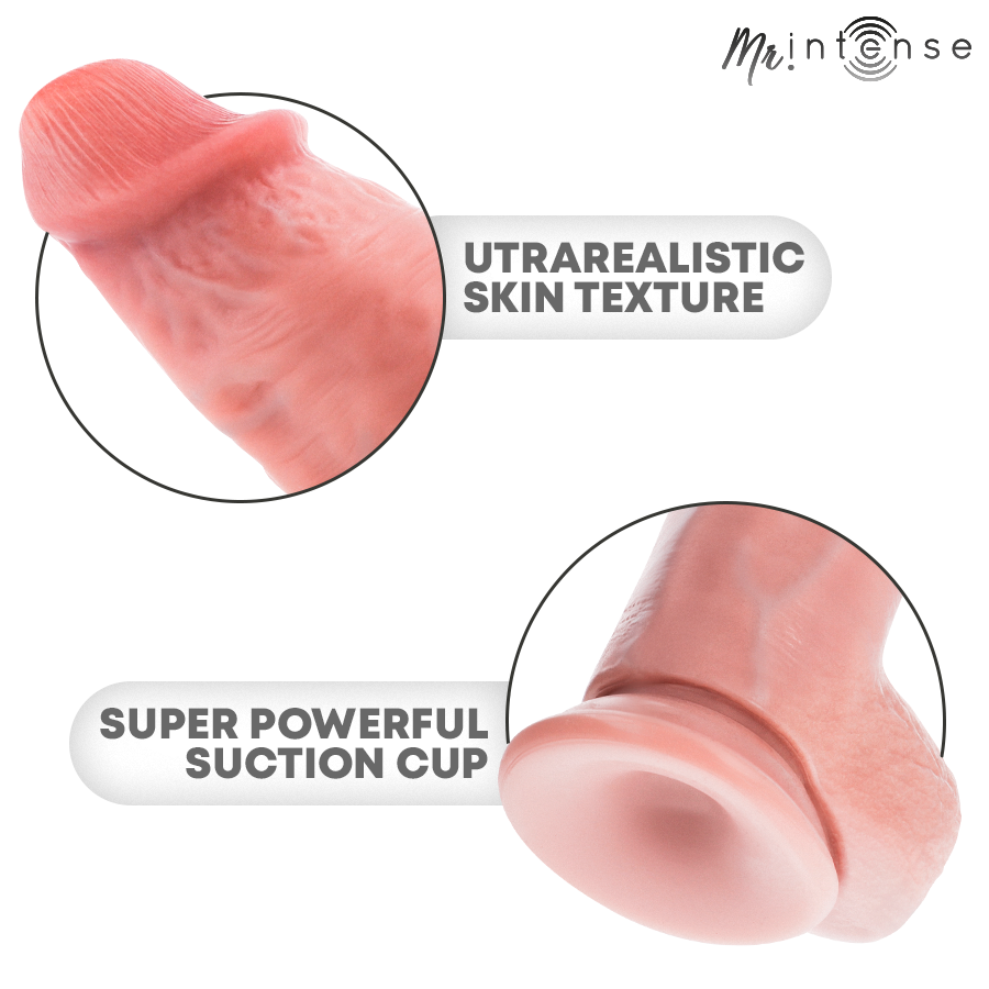 MR INTENSE - SMALL SPENCER DILDO SILICONA 19 CM -Ø- 4.5 CM - Imagen 6