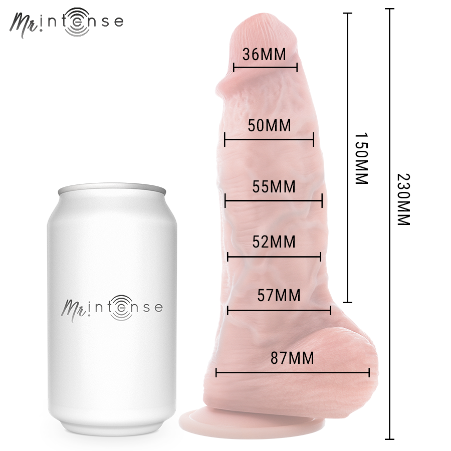 MR INTENSE - MEDIUM SPENCER DILDO SILICONA 23 CM -Ø- 5.7 CM - Imagen 2