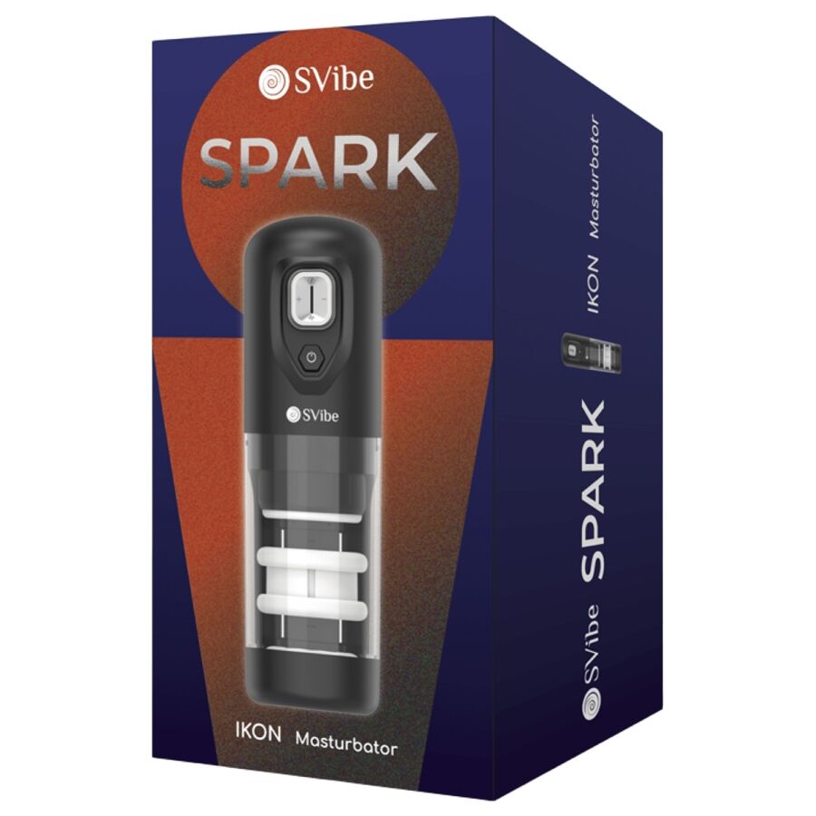 SNAIL VIBE - IKON SPARK MASTURBADOR CON EMPUJE Y ROTACIÓN - Imagen 4