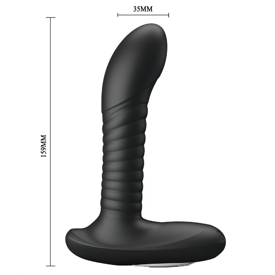 MR PLAY - MASAJEADOR PROSTÁTICO CON ROTACIÓN Y VIBRACIÓN - Imagen 7