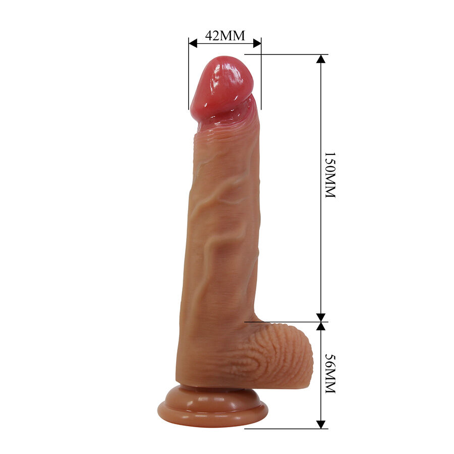 PRETTY LOVE - LISLE DILDO REALÍSTICO CON VENTOSA 20.6 CM -Ø- 4.2 CM - Imagen 6