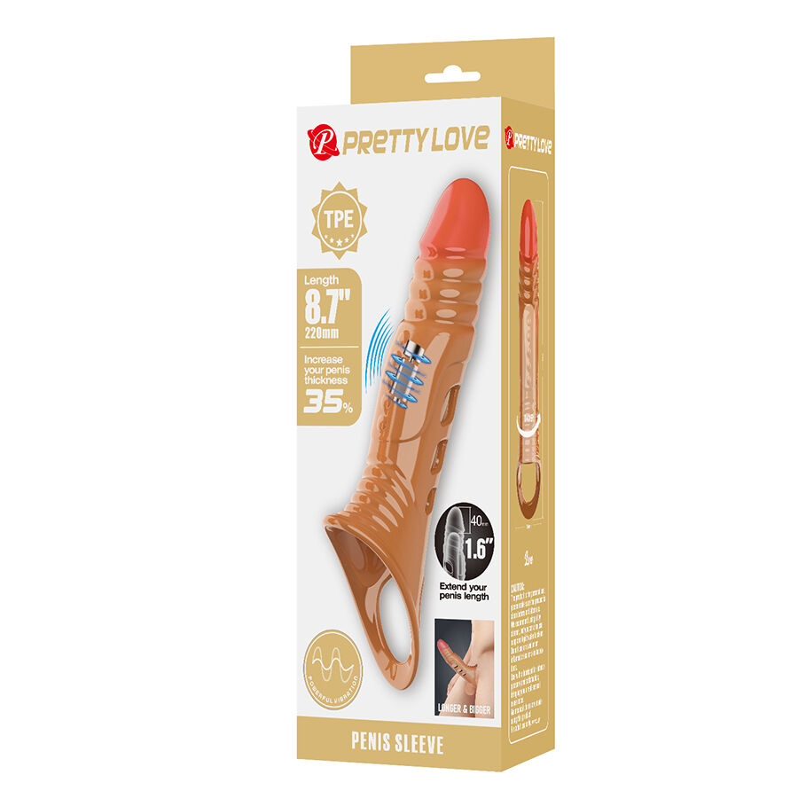 PRETTY LOVE - FUNDA PARA PENE CON VIBRACIÓN - Imagen 8