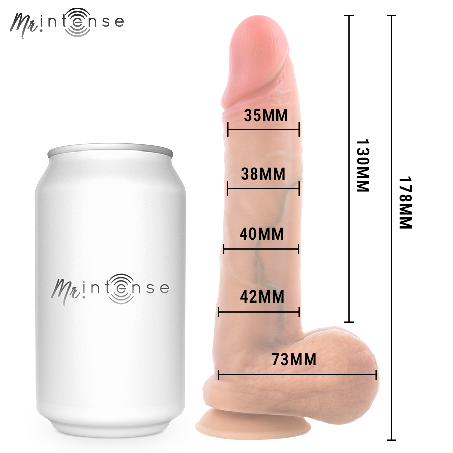 MR INTENSE - GARY S DILDO 17.8 CM -Ø- 4.2 CM - Imagen 5