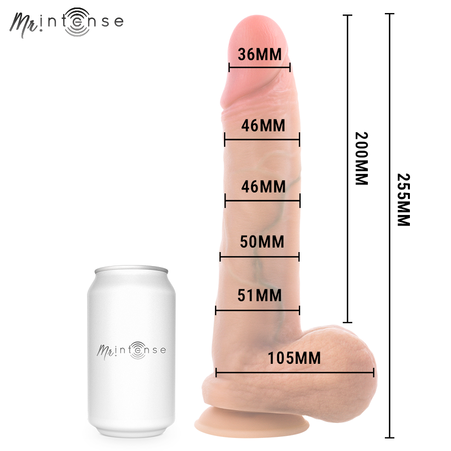 MR INTENSE - GARY XL DILDO 25.5 CM -Ø- 5.1 CM - Imagen 5