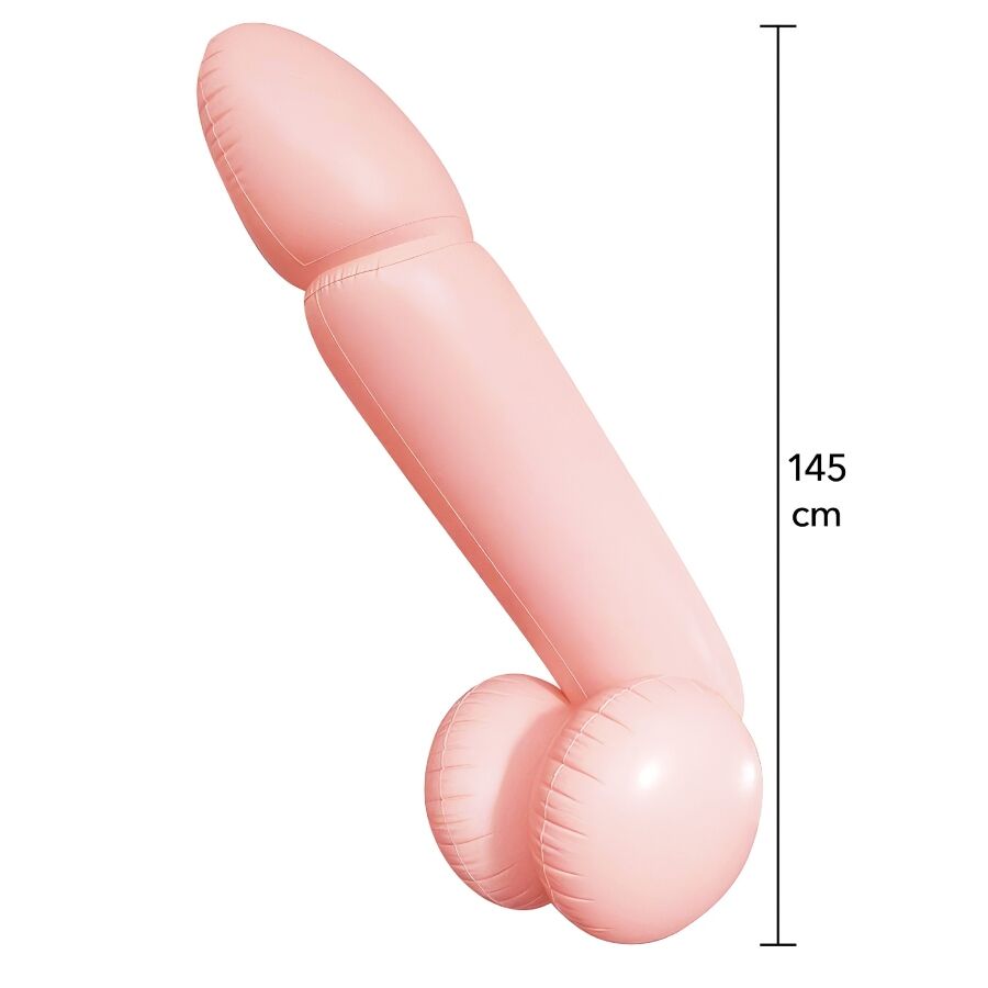 HIDDEN DESIRE - GIANT WILLY PENE INFLABLE GIGANTE 145 CM - Imagen 4