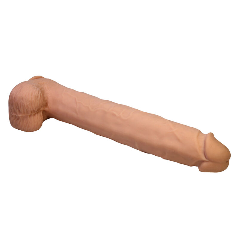 PRETTY LOVE - PAT DILDO REALÍSTICO FLEXIBLE CON VENTOSA NATURAL 40 CM -Ø- 6 CM - Imagen 2