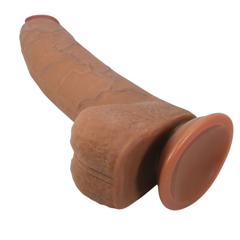 PRETTY LOVE - EVANDER DILDO REALÍSTICO FLEXIBLE CON VENTOSA 23 CM -Ø- 4.9 CM - Imagen 4