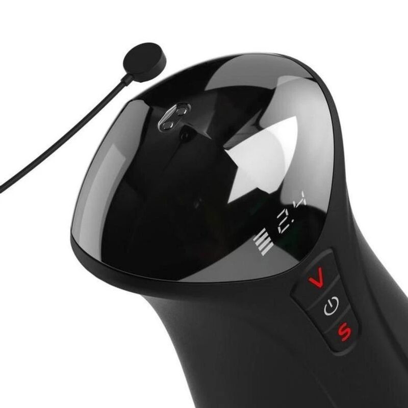 PDX ELITE - MASTURBADOR AUTOMÁTICO FAP-O-MATIC PRO XL VIBRADOR MARRÓN 34.9 CM - Imagen 3