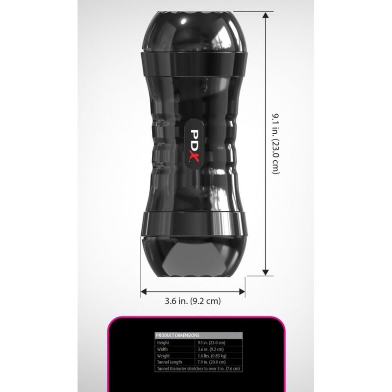 PDX EXTREME - WET PUSSIES MASTURBADOR REVERSIBLE SUPER FLIP-A-PUSSY OVER STROKER 21.6 CM - Imagen 4