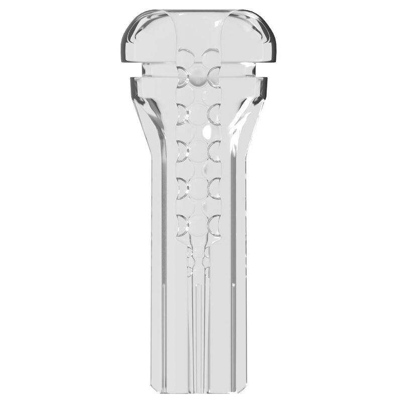 PDX ELITE - MASTURBADOR TRANSPARENTE VIEWTUBE XXL LED STROKER 27.3 CM - Imagen 2