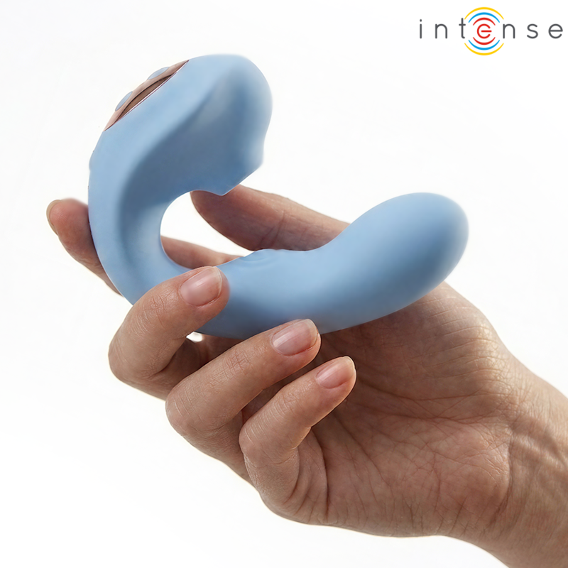 INTENSE - GINA ESTIMULADOR DE CLÍTORIS MULTIFUNCIÓN AZUL - Imagen 6