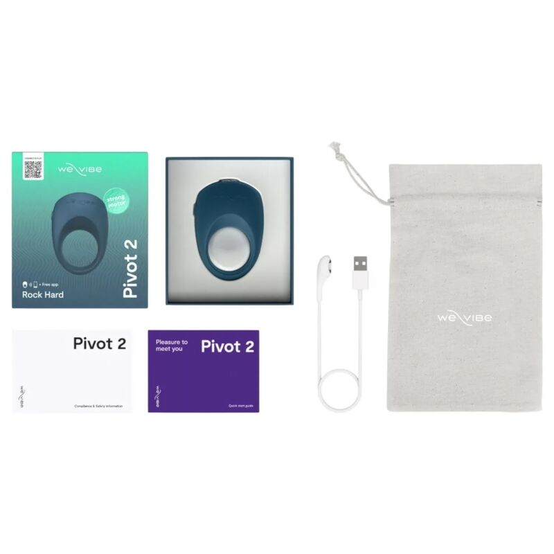 WE-VIBE - PIVOT 2 ANILLO VIBRADOR WE CONNECT - Imagen 8