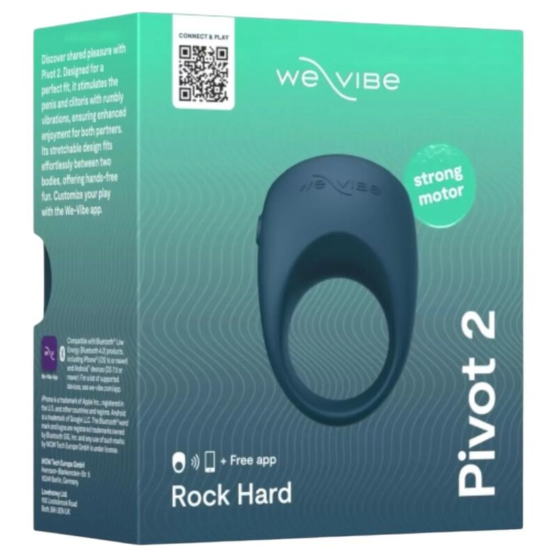 WE-VIBE - PIVOT 2 ANILLO VIBRADOR WE CONNECT - Imagen 2