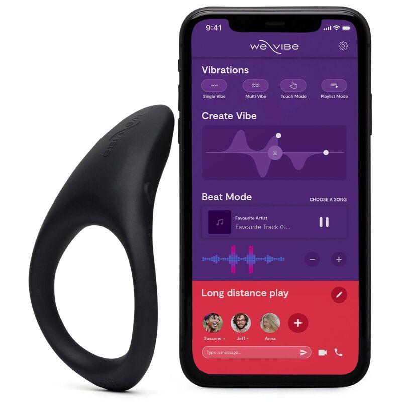 WE-VIBE - VERGE 2 ANILLO VIBRADOR WE CONNECT - Imagen 4